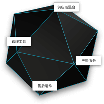 管理工具、供應鏈整合、產(chǎn)融服務(wù)、售后運維